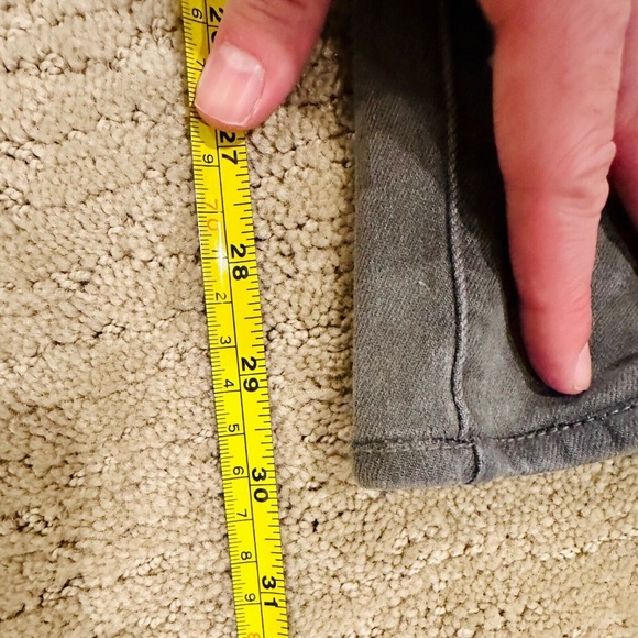 Frame Men's L' Homme Grey Slim Fit Jeans - Size 33 x 30 - Picture 3 of 4